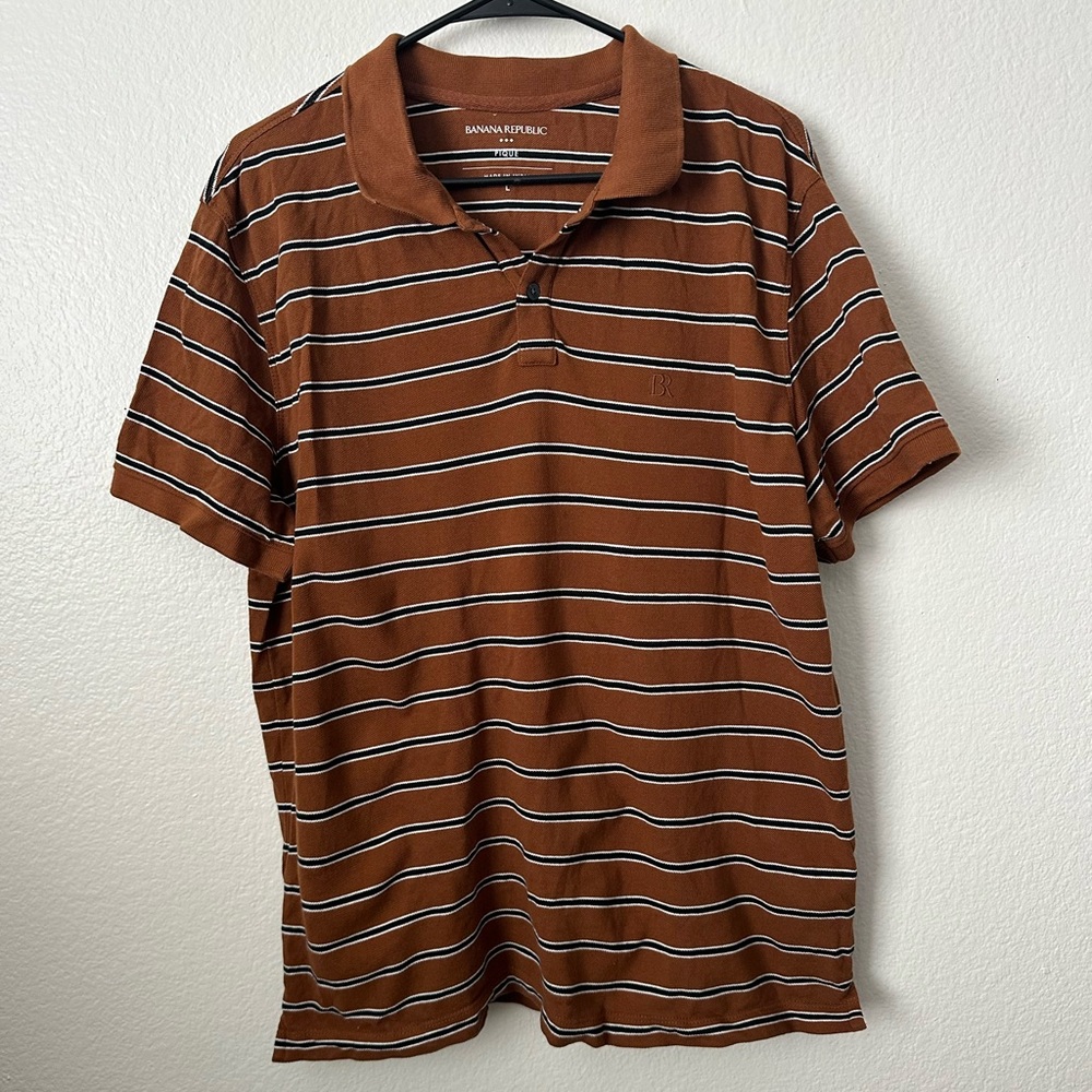 Men’s Banana Republic polo - size large